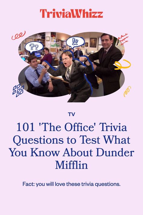 101 'The Office' Trivia Questions to Test What You Know About Dunder Mifflin Office Trivia Questions, The Office Trivia, Office Characters, Tv Trivia, The Office Characters, List Of Questions, Trivia Night, Dunder Mifflin, Trivia Questions