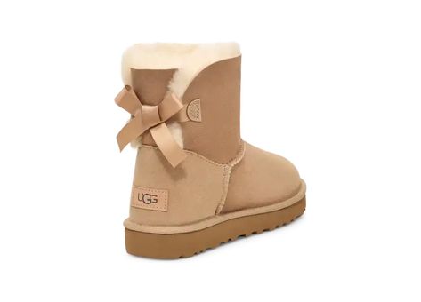 Mini Bailey Bow II Boot Uggs Mini, Ugg Classic Mini Ii, Mini Baileys, Ugg Classic Mini, Bailey Bow, Sheepskin Boots, Classic Boots, Classic Mini, Ankle Booties