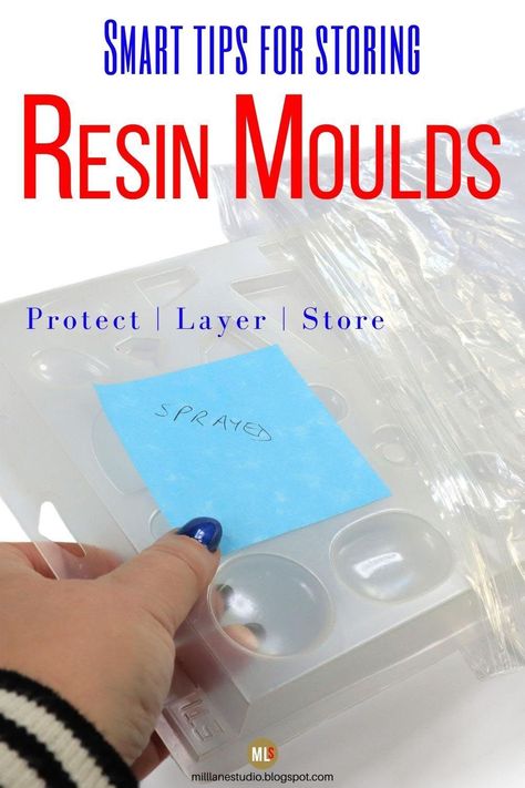 How To Store Resin Molds, How To Store Silicone Molds, How To Clean Resin Molds, How To Make Silicone, Resin Business, Mold Spray, Resin Moulds, Diy Resin Mold, Craft Resin