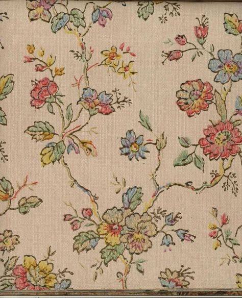 Vintage fabric prints