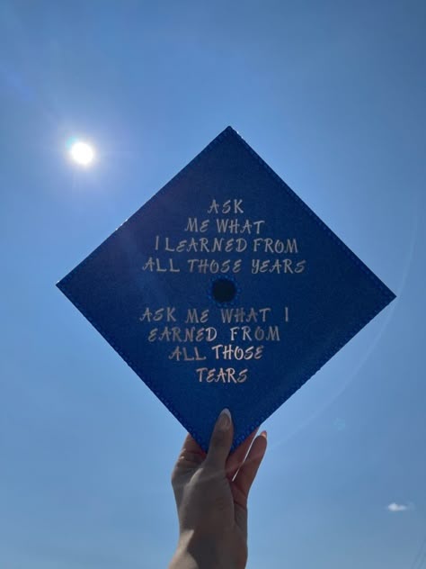 Taylor Swift Senior Year Quotes, Glee Graduation Cap Ideas, Cap Ideas For Graduation Taylor Swift, College Grad Cap Ideas Taylor Swift, Taylor Swift Themed Graduation Cap, Taylor Swift Graduation Quotes, High School Grad Cap Ideas Taylor Swift, Folklore Graduation Cap, Taylor Swift Grad Cap Ideas