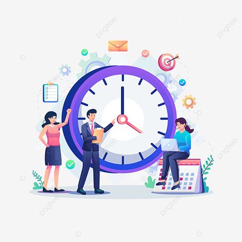 Time Management Photo, Clock Schedule, Plan Illustration, Finance Illustration, Big Clock, Powerpoint Tips, Calendar Reminder, Time Schedule, Time Tracker