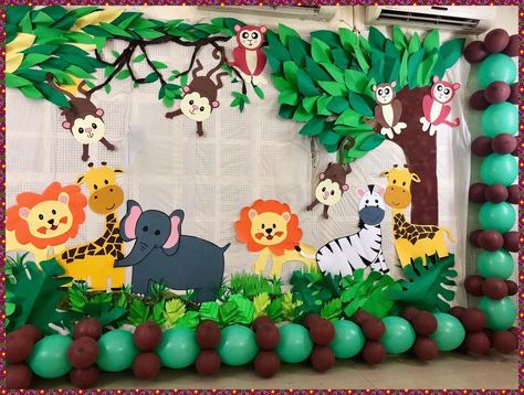 [AffiliateLink] 62 Great Safari Birthday Party Decorations Diy Tricks To Check Out Today #safaribirthdaypartydecorationsdiy Diy Animal Theme Birthday Decor, Zoo Animals Classroom Decoration, Animal Decorations For Classroom, Jungle Board Ideas Classroom Themes, Jungle Safari Decor, Jungle Birthday Board Classroom, Jungle Decoration Ideas, Jungle Preschool Theme Classroom, Jungle Decorations Party