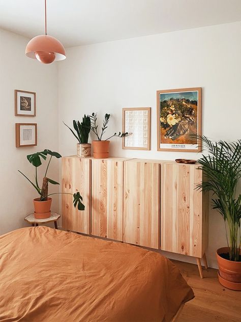 How Noor Hasan Designed Her Dream Home After Flood Damage Lucian Freud, Ikea Ivar, Ideas Hogar, Wood Console, White Furniture, Bed Room, Cheap Home Decor, Wooden Doors, 인테리어 디자인