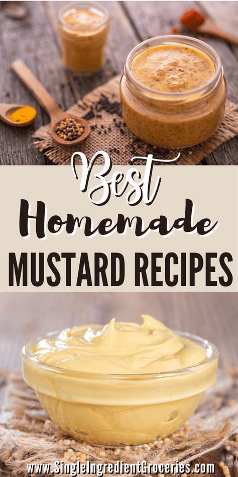 Homemade Dijon Mustard, Grilled Brats, Homemade Mustard, Chili Pepper Recipes, Mustard Recipe, Homemade Condiments, Condiment Recipes, Bbq Sauce Homemade, How To Make Homemade