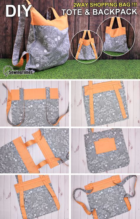 How To Make A Backpack, Diy Backpack Pattern, Backpack Pattern Sewing, Backpack Tutorial, Sac Diy, Craft Tote, Sewing Pattern Shop, Diy Backpack, Diy Bag Designs