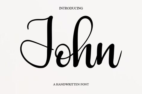 Download John font for iOS, Android, macOS, or Windows for free, or you can buy the full version with a commercial license here. John is a stylish and smooth handwritten script font. Whether you’re using it for crafts, digital design, presentations, or creating greeting cards, this font has the potential to become your favorite font, […] The post John Font appeared first on FreeFontDL. Best Tattoo Fonts, Tattoo Generator, Tattoo Font For Men, Tattoo Quotes For Men, Tattoo Fonts Cursive, Omerta Tattoo, Old English Font, Free Script Fonts, Name Tattoo Designs