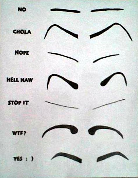 Hahahaha chola hahahahahahaha Chola Eyebrows, Chola Makeup, Chicanas Tattoo, How To Do Eyebrows, Chola Style, Chicana Style, Eyebrow Tutorial, Make Me Up, Eyebrow Makeup