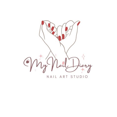 Nail Artist Logo Design Ideas, Nails Artist Logo, Estudio Nails, Nail Tech Logo, Nails Business, Logo Nail, Logo P, Nail Art Studio, Nail Logo