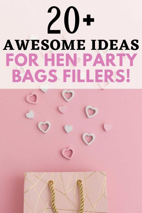 Bridal Shower Favors Ideas, Hen Do Party Bags, Hen Party Bags Fillers, Giveaway Bags, Classy Hen Party, Bachelorette Party Favor Bags, Bachelorette Party Bags, Hen Party Favours, Hen Party Bags