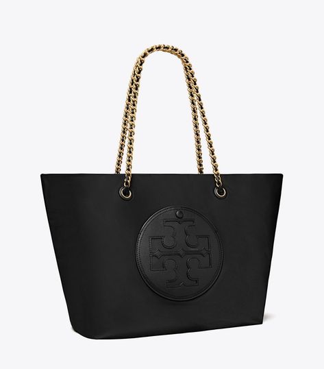 Designer Bags, Shoes, Accessories & Clothes | Tory Burch EU Tory Burch Ella, Tory Burch Purse, Tory Burch Tote, Womens Designer Handbags, Tory Burch Handbags, Designer Totes, Handbags Tote, Zip Tote, Nylon Tote