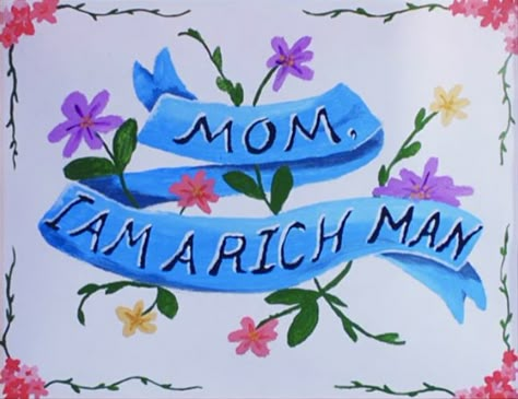 “Mom, I am a rich man.” Quote by #Cher featured in Taylor Swift’s #YouNeedToCalmDown music video! Mom I Am A Rich Man Taylor Swift, Mama Im A Rich Man, The Man Music Video Taylor Swift, Mom I Am A Rich Man, Taylor Swift Inspired Paintings, Taylor Swift The Man, The Man Taylor Swift, Taylor Swift Lover Aesthetic, Taylor Swift Painting