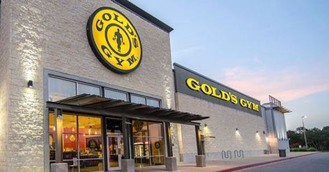 Gym Exterior Design, Gold's Gym, Commercial Signs, Free Samples By Mail, Design Café, Gym Interior, Exterior Signage, Gym Logo, Window Graphics