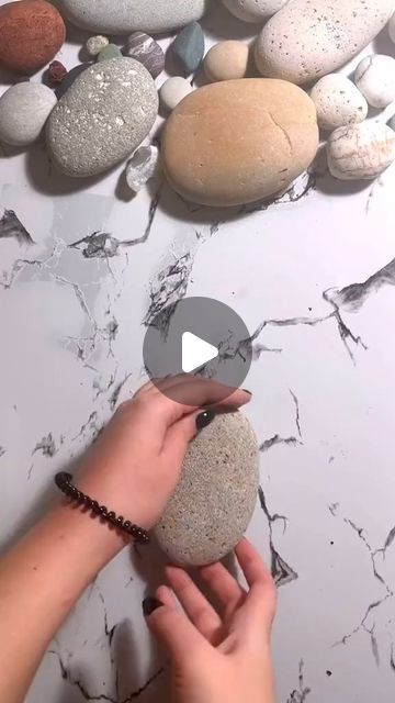 DIY_Ideas_22 on Instagram: "DIY beautiful home decorations #diy #diyproject #diyhomedecor #diycraft #decoration #handmade #crafts" Stone Diy Crafts, Stones Decoration Home, Decorating Rocks Ideas, Pebbles Art Ideas, River Rock Crafts Ideas, Stone Pictures Pebble Art Ideas, Rock Sculpture Diy, Rock Sculptures Garden Stone Art, Rock Crafts For Adults Diy Projects