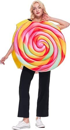 Candy Outfits, Lollipop Costume, Parade Costumes, Candy Costume, Halloween Rainbow, Parade Ideas, Candy Costumes, Rainbow Candy, Outfits For Men