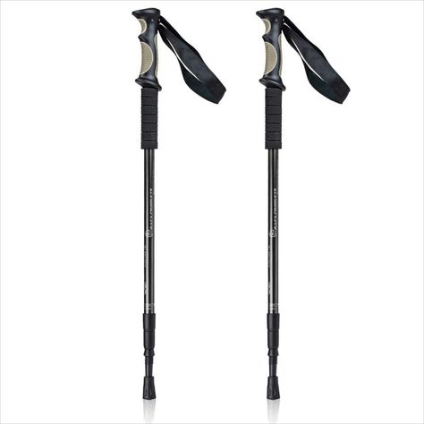 Trekking Walking Hiking Poles Adjustable for All Heights, Durable & Lightweight Aluminum by BAFX Products Trekking Gear, Hiking Staff, Walking Poles, Backpacking Camping, Hiking Poles, Hiking Sticks, Nordic Walking, Cascade Mountains, Trekking Poles