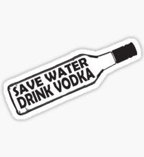 Save water drink vodka Sticker Vodka Tattoo, Vodka Tattoo Ideas, Beer Pong Quotes, Drink Stickers Printable, Funny Vodka Quotes, Save Water Drink Vodka, Aesthetic Drink Stickers, Drinking Stickers, Alcoholic Drinks Stickers