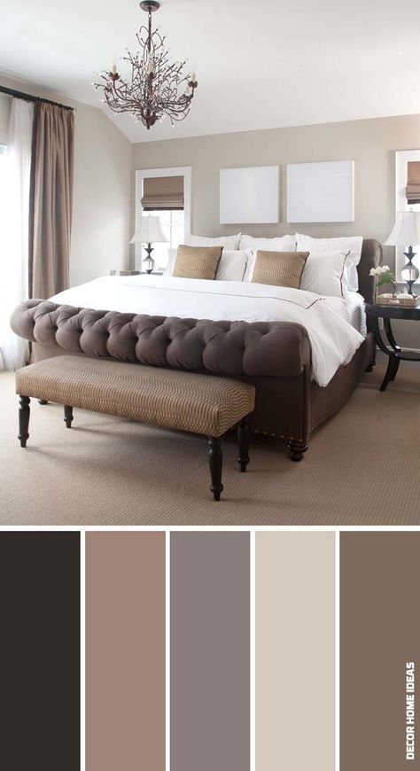 Soothing Bedroom Colors, Room Color Ideas Bedroom, Calming Bedroom Colors, Beautiful Bed Designs, Cheap Bathroom, Bedroom Color Combination, Calming Bedroom, Kuantan, Bedroom Wall Colors