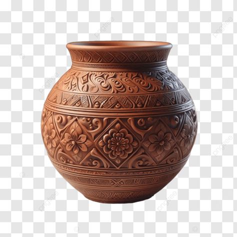 handmade earthenware pottery vase on transparat background handmade earthenware pottery vase on tr Earthenware Pottery, Transparent Image, Illustration Artwork, Background Png, Pottery Vase, Png Transparent, Earthenware, Free Png, Png Image