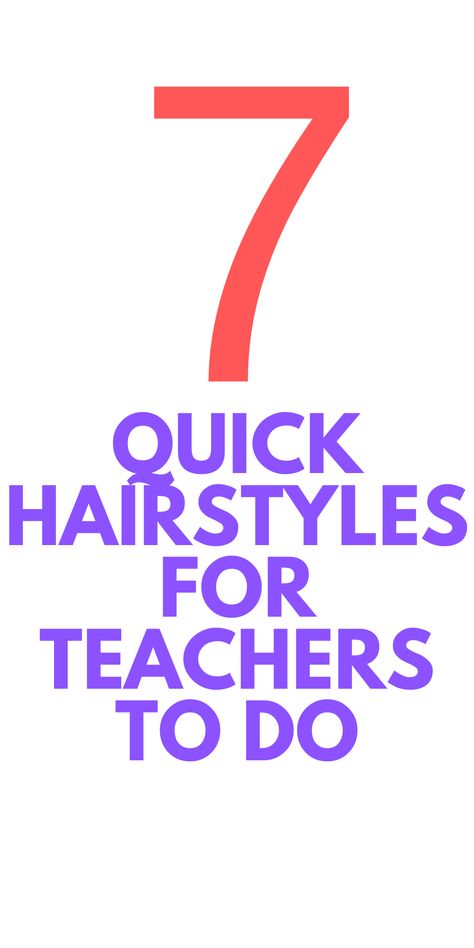 Quick Hairstyles For Teachers, Easy Hairstyles For Teachers Simple, Easy Hairstyles Teacher, Teacher Day Hairstyle, Hair For Teachers, Picture Day Hairstyles For Teachers, Teacher Picture Day Hairstyles, Cute Teacher Hairstyles Simple, Quick And Easy Teacher Hairstyles