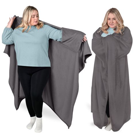 PRICES MAY VARY. Unique Pocket Sleeves: Explore the latest trend in Dreamighty wearable blankets with our thoughtful, wearable, huggable blanket. Our hands free throw blanket fits like a robe blanket cape. Your go-to cozy blanket. Oversized Comfort: Enjoy the ultimate comfort with our 71" x 60" blanket. It's generously sized for use as a lap, couch, or bed throw, and folds neatly for easy storage. An ideal gift for Mother's Day and other special occasions. Comfort Meets Quality: Super soft, fluf Blanket Cape, For Girlfriend Gifts, Unique Pockets, Gifts For Girlfriend, Cozy Gift, Graduation Gifts For Her, Valentines Day Gifts For Her, Wearable Blanket