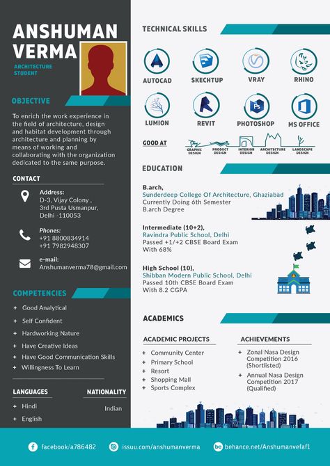 Architecture Resume on Behance Architects Cv, Bim Portfolio, Architect Cv, Architectural Cv, Architecture Notes, Resume Inspiration, Architecture Resume, Cv Ideas, Architect Resume