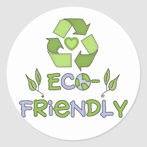 Eco-Friendly T-shirts and Gifts Classic Round Sticker #eco #friendly #ecology #environment #environmental #ClassicRoundSticker #environment #environmentalist #motherearth #ecofriendly #savetheearth #climatechange #globalwarming Eco Friendly Quotes, Earth Stickers, Product Poster Design, Friendly Quotes, Eco Quotes, Eco Club, Eco Friendly Logo, Club Merch, Eco Friendly Product