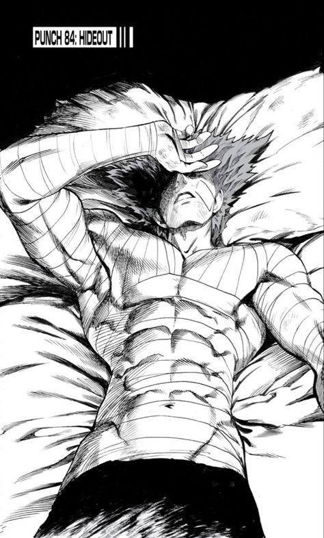 Garou One Punch Man, Opm Manga, Genos Wallpaper, Yusuke Murata, Anime One Punch Man, One Punch Man Manga, One Punch Man Anime, Man Anime, Manga Pages