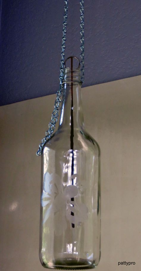 Glass Bottle Incense Burner Diy Hanging Incense Burner, Incense Burner Bottle, Glass Bottle Incense Holder, Incense Bottle Diy, Wine Bottle Incense Burner Diy, Bottle Incense Burner Diy, Hanging Incense Holder, Homemade Incense Holder, Diy Insence Holder