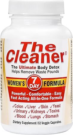 Internal Cleansing Formula for Women, Support Digestive Health, 52 Vegetarian Capsules Internal Cleanse, 7 Day Detox, Full Body Detox, Types Of Diets, Beauty Vitamins, Body Detox, Detox Your Body, Detox Cleanse, Detox Tea