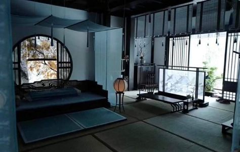 Traditional Chinese House Design, Chinese Traditional Bedroom, Chinese Room Traditional, Ancient Chinese Bedroom, Chinese Bedroom Traditional, Traditional Chinese Room, Ancient Chinese Room, Chinese Interior Design Traditional, Chinese Homes