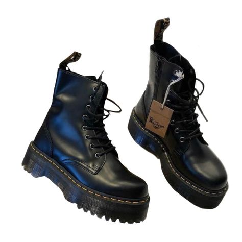 Grunge Shoes Png, Boots Png Polyvore, Doc Martens Png, Combat Boots Png, Shoes Png Polyvore, Botas Grunge, Png Fillers, Doc Marten Platform, Polyvore Png