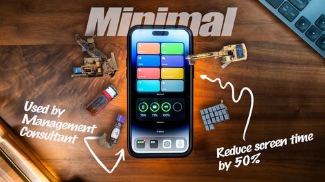 How to Turn Your iPhone Into The Ultimate Productivity Machine Minimize Clutter, Primary Activities, Productivity Apps, Facebook Business, My Iphone, Daily Routines, Email Design, How To Turn, Screen Time