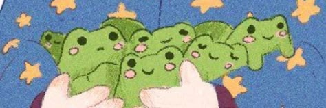 Goblincore Twitter Header, Frog Widget Aesthetic, Frog Banner Discord, Frog Twitter Header, Keroppi Banner, Frog Header, Horizontal Widget, Aesthetic Header, Cute Twitter Headers