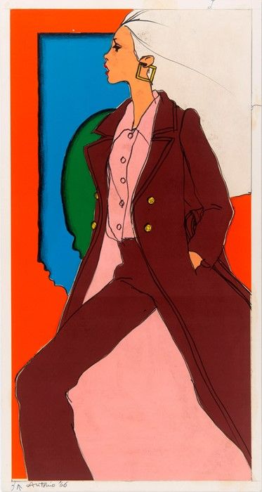 Antonio Lopez is the fashion illustrator at the heart of 1970s hedonism | Dazed Antonio Lopez, Rene Gruau, Fashion Design Sketch, Esquire Magazine, Celebrity Culture, Party Pants, Fashion Art Illustration, Fashion Illustrator, Editorial Illustration