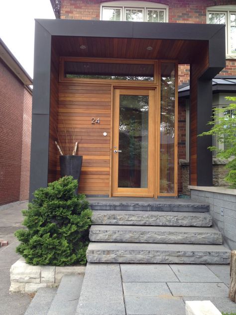 Design Entrance Modern, House Door Entrance Ideas, Front Entrance Ideas Exterior Modern, Home Entrance Ideas Outdoor, Main Entrance Ideas, Main Entrance Decor Ideas, Entrance Ideas Outdoor, Frontage Design, Home Entrance Ideas