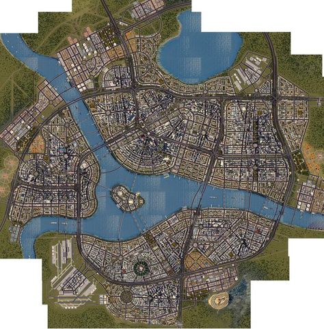 cities skyline - my city "yong-tong" (in south korea) (all 25 area) Cities Skylines Layout Ideas, City Skylines Game, We Built This City, City Maps Design, City Grid, Cities Skylines, Urban Design Concept, Urban Design Plan, City Skyline Art