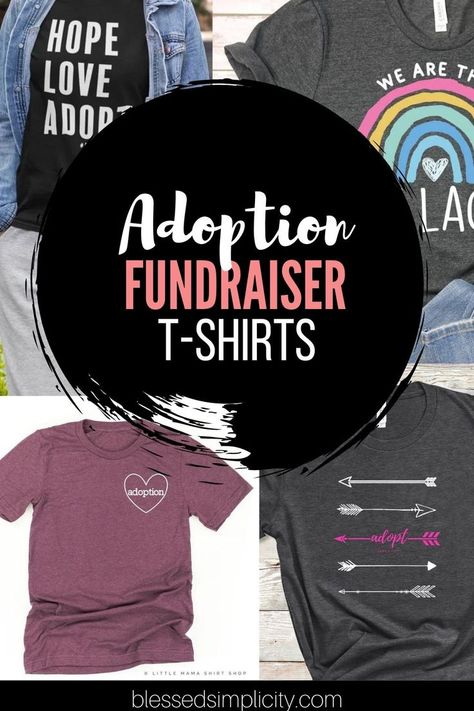 Adoption Tshirt Fundraiser Shirt Ideas, Fundraising Tshirt Ideas, Fundraising Ideas For Adoption, Adoption Shirts Fundraiser, Adoption Fundraising Ideas T Shirts, Adoption T Shirt Ideas, Adoption Tshirt Ideas, Adoption Fundraiser Ideas, Adoption Day Shirts Families