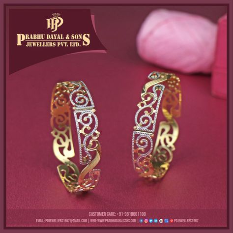 Cnc Bangles, Beautiful Bangles, Chocolate Dishes, Gold Bangles For Women, New Gold Jewellery Designs, Indian Bridal Jewelry Sets, Diamond Earrings Design, Bangles Gold, Pearl Jewelry Design