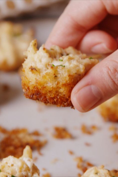 These Crab Cake Bites Will Outshine All Other Appetizers At Your Holiday PartyDelish Crab Crescent Bites, Crab Bites Appetizers, Coastal Appetizers, Crab Cheesecake Recipe, Crab Canapes, Crab Cheesecake, Crab Bites Recipe, Crab Appetizer Recipes, Mini Crab Cakes Appetizers