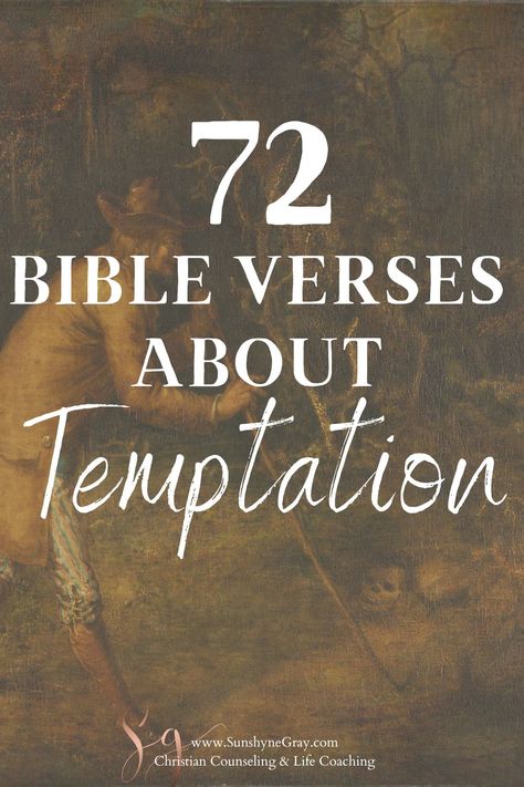 Bible Verses About Temptation, Verses About Temptation, Resisting Temptation, Scriptures For Kids, Encouragement Strength, Christian Youth, Prayer Bible, Scripture Memorization, Jesus Teachings