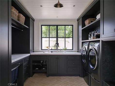 12 Burning Tree Rd, Newport Beach, CA 92660 | MLS #NP24026269 | Zillow Laundry Shelving, Laundry Basket Shelves, Laundry Room Decor Ideas, Burning Tree, Laundry Shelves, Laundry Room Wallpaper, Basement Laundry Room, Basement Laundry, Laundry Cabinets