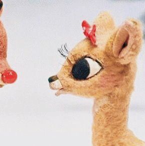 Rudolph the red nose reindeer <3 Clarice Rudolph, Clarice Reindeer, Matching Pfp 3, Red Nose Reindeer, Best Fast Food, Rudolph The Red Nosed Reindeer, Rudolph The Red, Red Nose, Red Nosed Reindeer