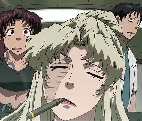 Balalaika Black Lagoon, Revy Black Lagoon, Black Lagoon Anime, Cartoon World, Black Lagoon, Dark Art Illustrations, Cartoon Crossovers, Manga Anime One Piece, Blue Lagoon