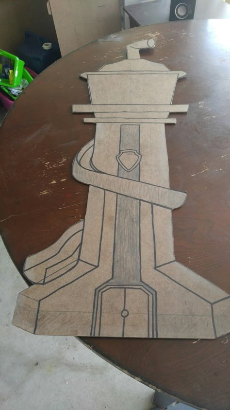 Making a Paw Patrol tower for son's B-day... Cut out and design collored so will show threw paint primer. Paw Patrol Tower, Paw Patrol Lookout, Paw Patrol Party Ideas, Paw Party, Psi Patrol, Paw Patrol Cake, Paw Patrol Birthday Party, Patrol Party, Paw Patrol Party