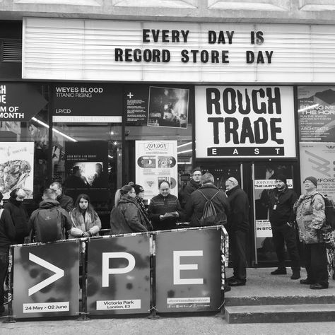 Rough Trade East record shop Rough Trade Records, Vinyl Store, Underground Art, Rough Trade, Victoria Park, Record Shop, Music Shop, Writing Life, Record Store