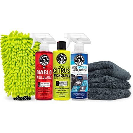 Safe for Cars, Trucks, Motorcycles, SUVs, Jeeps, RVs & More (7 Items, Including 3 16 oz. Car Detailing Chemicals) Jay Leno Garage, Car Wash Soap, Foam Party, Chemical Guys, Wheels And Tires, Car Brands, Cleaning Kit, Car Cleaning, Automotive Design