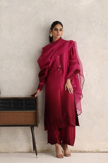 Buy Pakistani Salwar Kameez Online in Magenta Color a Charming Desi Pakistani Dress with Intricate Details on it Making it Look Exquisite. Custom Sizes. Salwar And Kameez, Magenta Salwar Suit, Salwar Suit Outfit, Silk Shalwar Kameez Pakistani Simple, Elegant Lawn Suit With Dabka For Festivals, Elegant Naqshi Sharara For Festivals, Elegant Fitted Sharara With Naqshi Details, Elegant Lawn Suit With Dabka Detail For Transitional Season, Formal Sharara With Naqshi In Traditional Drape