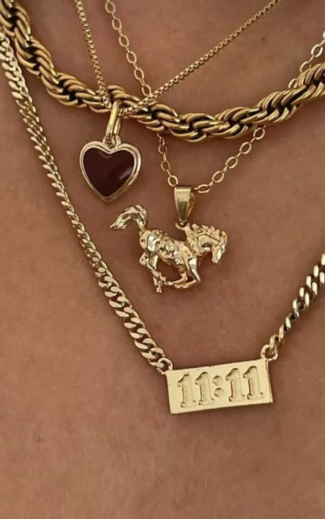 Cute Little Fresh Running Horse Necklace Fashion Horse Clavicle Chain  Necklace for Women Girls 11 11 Necklace, Layered Gold Necklaces Aesthetic, Stacked Gold Necklaces, Layered Necklaces Gold, Brand Persona, 2024 Manifesting, 11 11 Make A Wish, Layered Gold Necklaces, Chunky Gold Jewelry