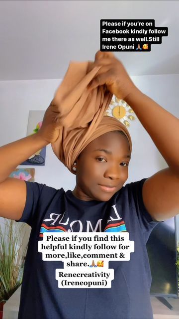 How To Use A Shirt As A Head Wrap, Turban Headwrap Tutorial, Scarf Head Wrap Tutorial, African Head Wraps Tutorial, Turban Outfit, Foot Soak Recipe, Headwrap Tutorial, Head Wrap Styles, Hair Scarf Styles